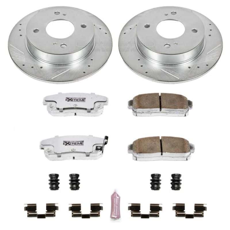 PowerStop — Power Stop 01-02 Infiniti G20 Rear Z26 Street Warrior Brake Kit - view 1