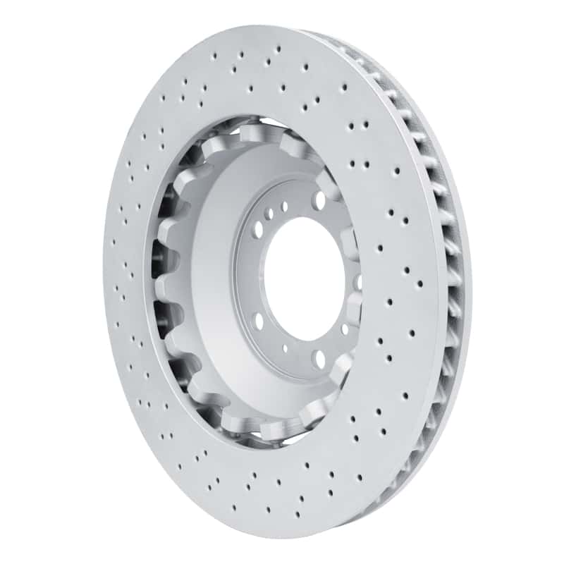 DFC — DFC 16-23 Porsche Cayman Right Front Drilled Hi-Carbon Alloy Geomet Coated Rotor
DFC Brake Rotor - view 4