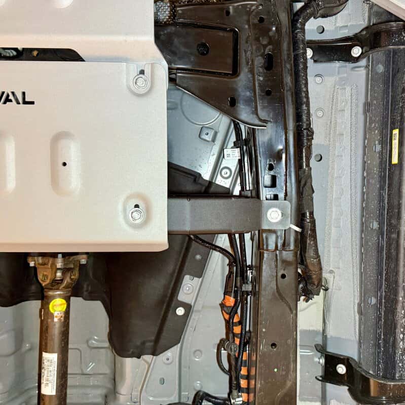 Rival 4x4 — Rival 2024-2026 Ford Ranger Ford Ranger Raptor Aluminum Transfer Case Skid Plate
Trns Case Skid Plate - view 4