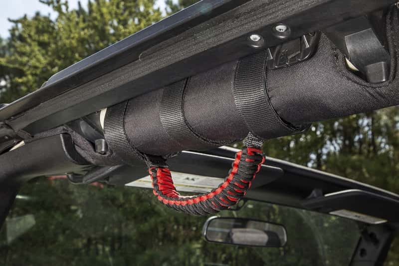Rugged Ridge — Rugged Ridge Paracord Grab Handles Red/Black Pair
Interior Grab Bar
OFFROAD_INTERIOR - view 5