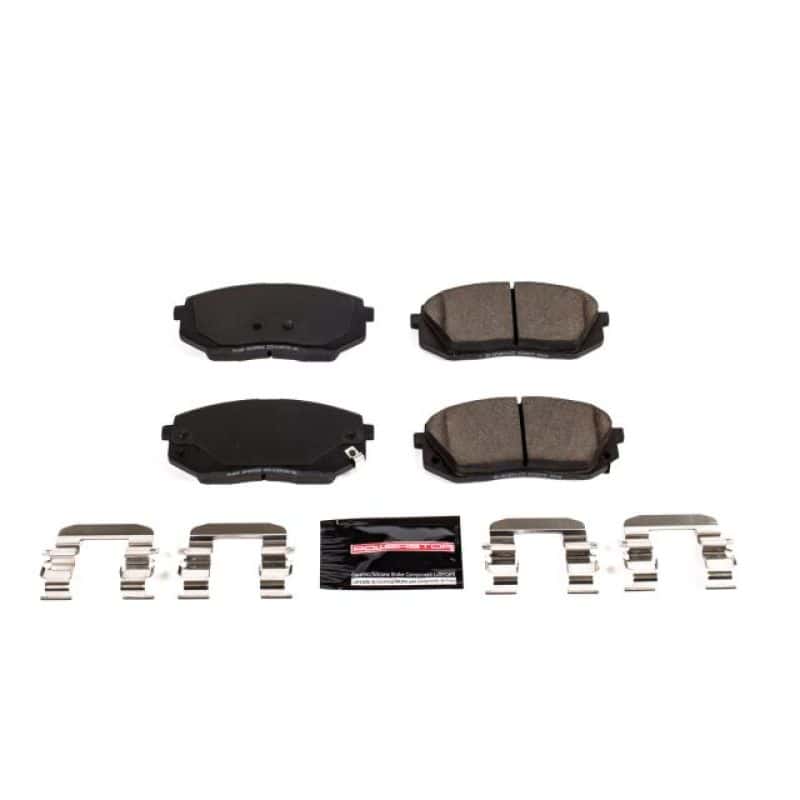 PowerStop — Power Stop 2018 Hyundai Elantra GT Front Z23 Evolution Sport Brake Pads w/Hardware
Z23 Brake Pads - view 1