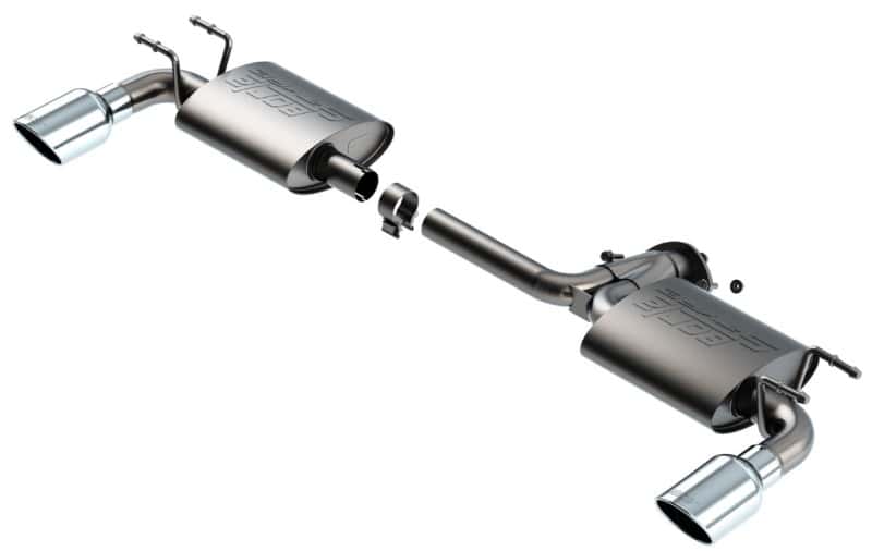 Borla — Borla 19-21 Mazda 3 2.0L/2.5L S-Type Rear Section
Axle-Back System - view 2