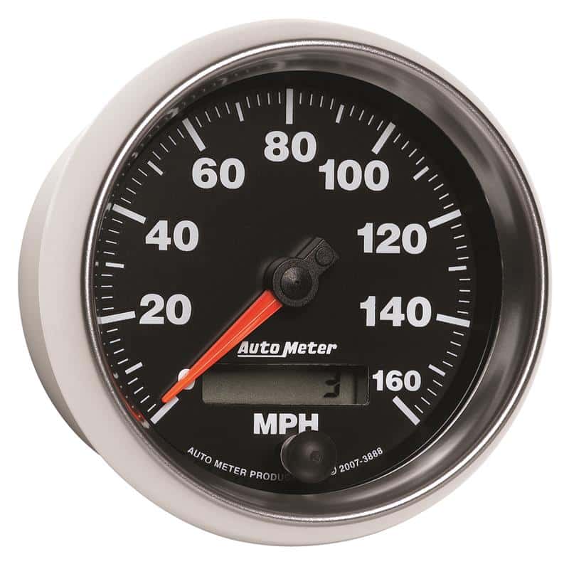 AutoMeter — Autometer GS 3-3/8 inch 160 MPH In Dash Speedometer Gauge
3-3/8" SPEEDO, 160 M - view 6