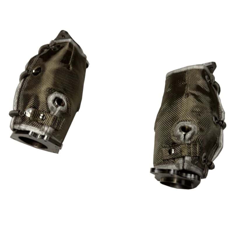 Kooks Headers — Kooks 23+ Chevrolet Corvette C8 Z06/LT6 5.5L 3in. SS 5in. Bodied Ultra-GREEN Conn. w/Blankets
5in. Ultra-GREEN
5" Ultra-GREEN - view 2