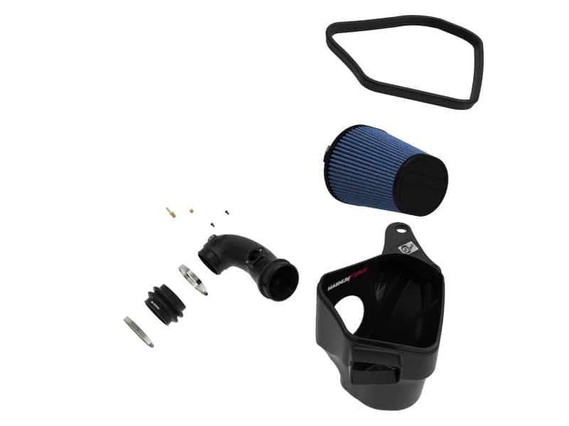 aFe — aFe POWER Magnum FORCE Stage-2 Pro 5R Cold Air Intake System 06-13 BMW 3 Series L6-3.0L Non Turbo
Magnum FORCE Intake - view 2