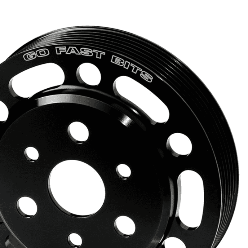 Go Fast Bits — GFB 13+ Subaru BRZ / 13+ Scion FR-S Lightweight Aluminum Water Pump Pulley
Pump Pulley - view 2