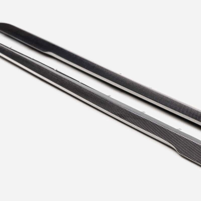 Anderson Composites — Anderson Composites 22-23 Cadillac CT5 Blackwing Type-ST Carbon Fiber Rocker Panel Extensions - view 4