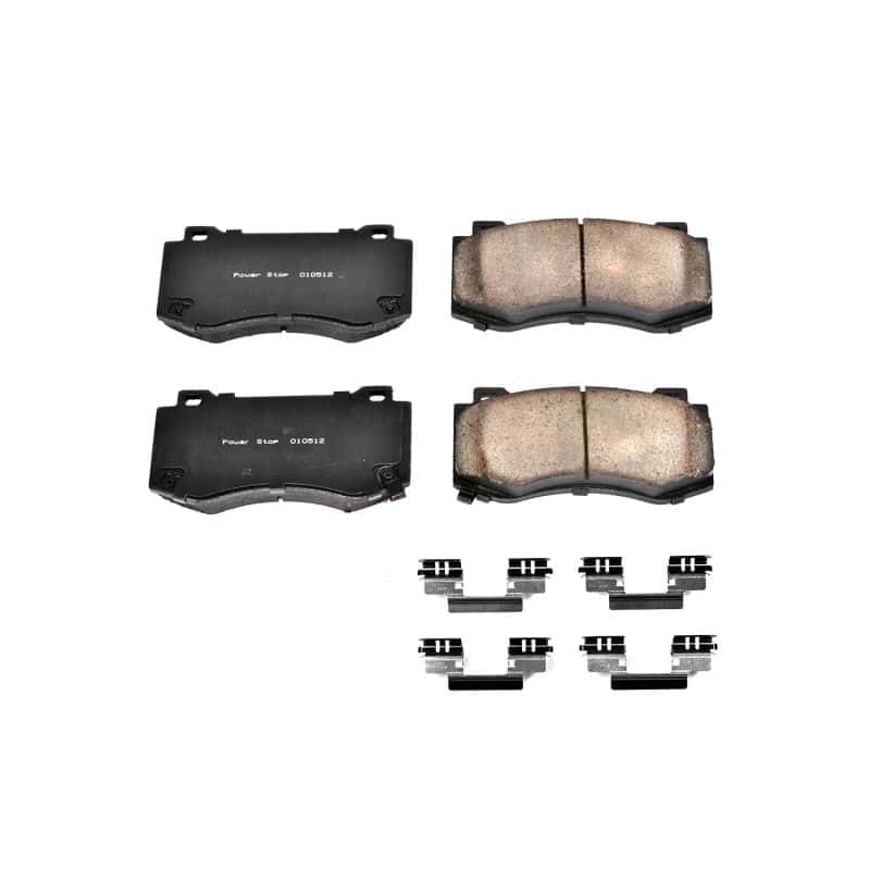 PowerStop — Power Stop 05-10 Chrysler 300 Front Z17 Evolution Ceramic Brake Pads w/Hardware
Z17 Brake Pads - view 1