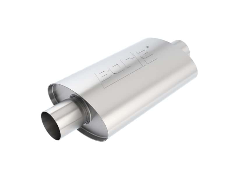 Borla — Borla XR-1 Racing Sportsman 2 1/2 inch Outlet / 2 1/2 inch Inlet 12in Case Oval Muffler
XR-1 Sportsman Muffl
Muffler - view 1