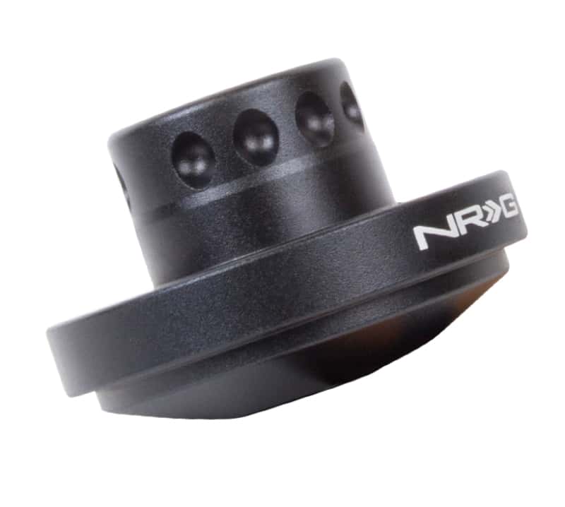 NRG — NRG Short Spline Adapter - Polaris RZR / Ranger (Secures w/OEM Lock Nut / Fits Quick Lock) - Black - view 5