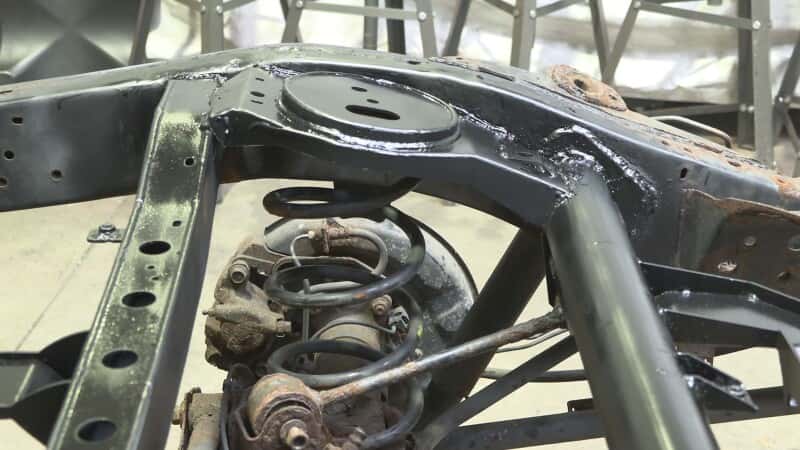 RustBuster — Rust Buster FJ Cruiser & 4Runner Rear Upper Coil Spring Bucket & Shock Mount - Right - view 6