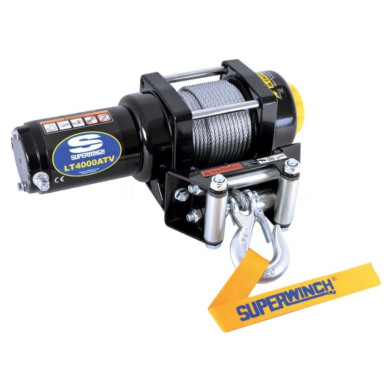 Superwinch — Superwinch 4000 LBS 12V DC 3/16in x 50ft Steel Rope LT4000 Winch
Winch - view 3