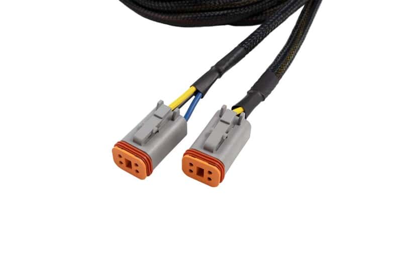 Diode Dynamics — Diode Dynamics Light Duty Dual Output 3-way 4-pin Wiring Harness - view 2