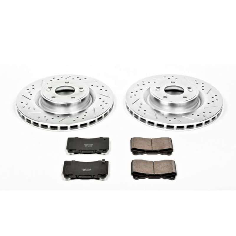 PowerStop — Power Stop 10-16 Hyundai Genesis Coupe Front Z23 Evolution Sport Brake Kit - view 1