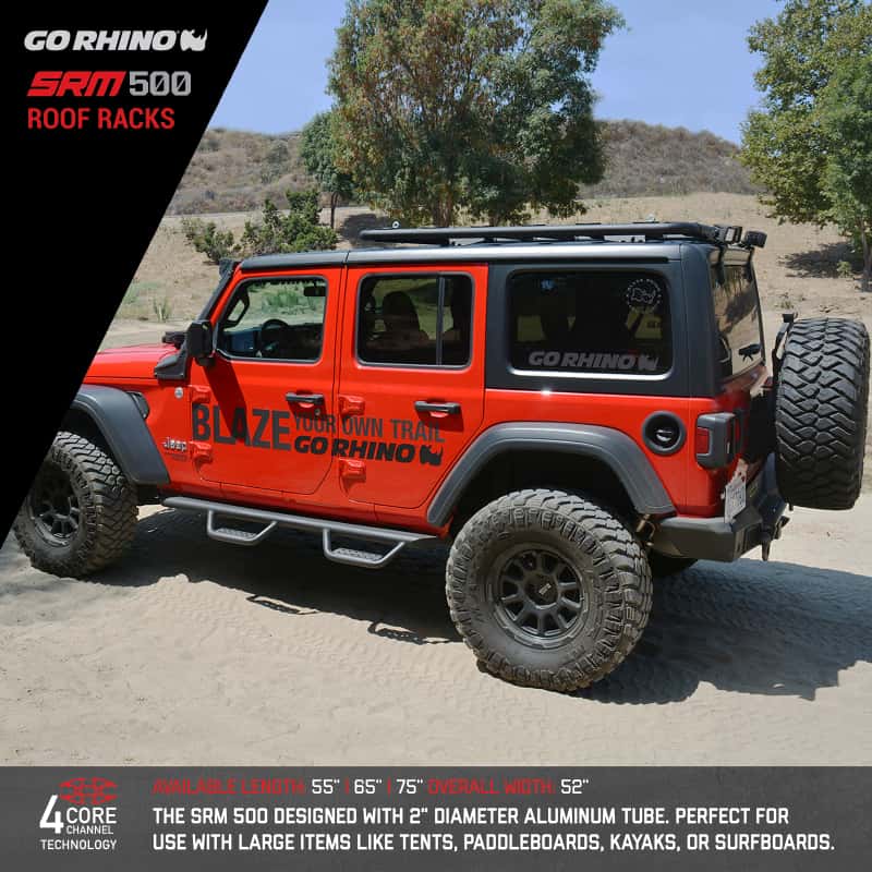 Go Rhino — Go Rhino SRM 500 Roof Rack - 65in
SRM500 Flat Rack - view 8