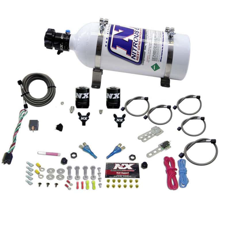 Nitrous Express — Nitrous Express BMW EFI All Dual Nozzle Nitrous Kit (50-300 HP) w/5lb Bottle
Injection System Kit
N2OSys - view 3
