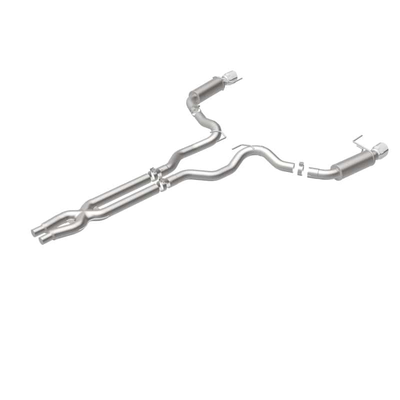 Magnaflow — MagnaFlow Cat Back, SS, 3in, Competition, Dual Split Polished 4.5in Tips 2015 Ford Mustang GT V8 5.0
Cat-Back - view 13