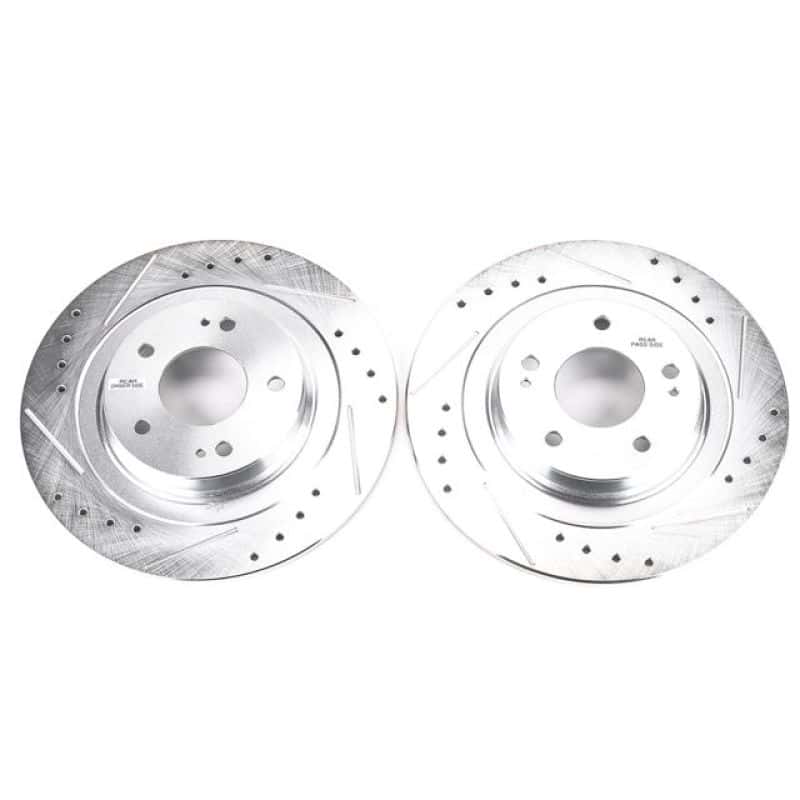 PowerStop — Power Stop 2018 Mitsubishi Eclipse Cross Rear Evolution Drilled & Slotted Rotors - Pair
PowerStop XPR - view 1