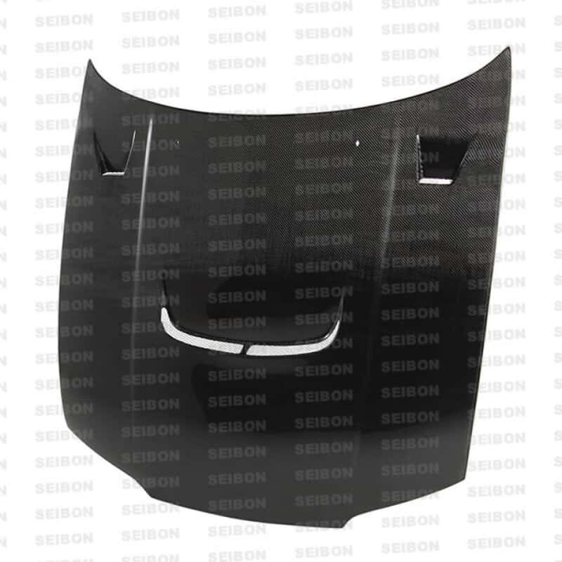 Seibon — Seibon 95-96 Nissan Skyline R33 GT-R (BCNR33) JU-Style Carbon Fiber Hood - view 4