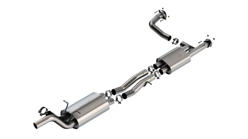 Borla — Borla 25-26 RAM 1500 RHO 3.0L V6 3in ATAK Exhaust Mid-Section - 145.1in WB
Mid-Section - ATAK® - view 1