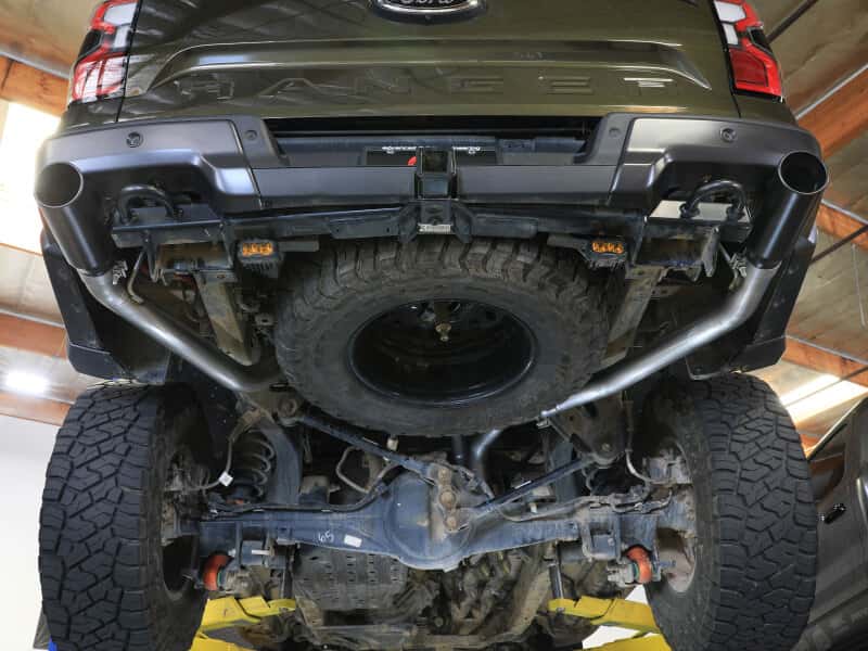 aFe — aFe Vulcan Series 3in 304SS Cat-Back Exhaust 24-25 Ford Ranger Raptor V6-3.0L (tt) w/ Black Tips
Cat-Back Exhaust - view 7