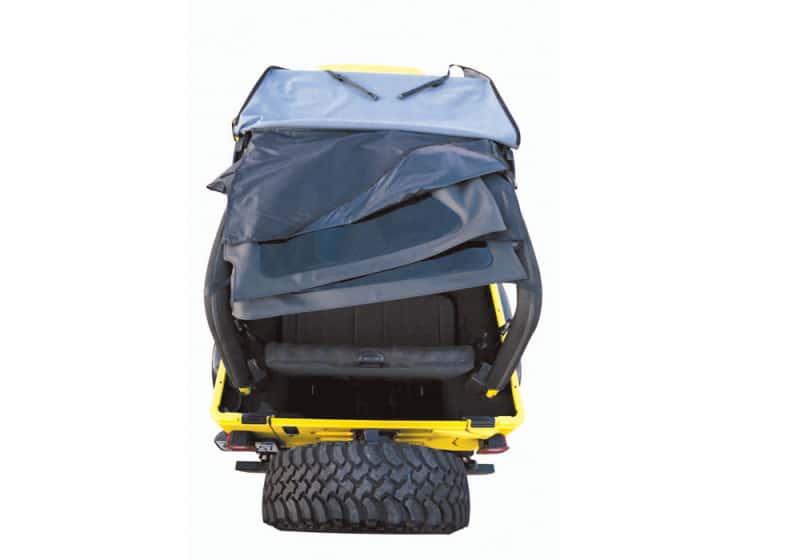 Rampage — Rampage 1997-2006 Jeep Wrangler(TJ) Excludes LJ Unlimited Frameless Soft Top Kit - Black Diamond
Frameless Soft Top K
Top-Soft - view 2