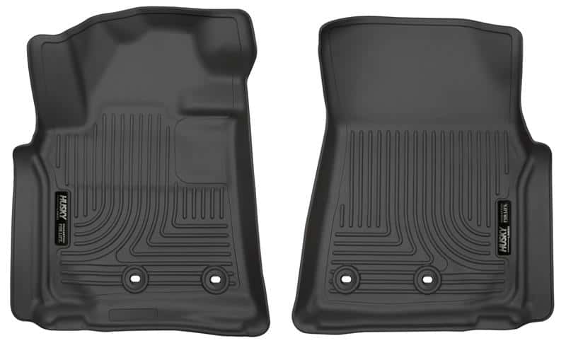 Husky Liners — Husky Liners 13-16 Lexus LX570 / 13-16 Toyota Land Cruiser Weatherbeater Black Front Floor Liners
Floor Liners - view 2