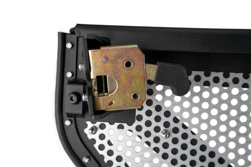 DV8 Offroad — DV8 18-22 Jeep 4 Door JL/JT Aluminum Half Doors with Perforated Mesh Rear
Doors - view 4