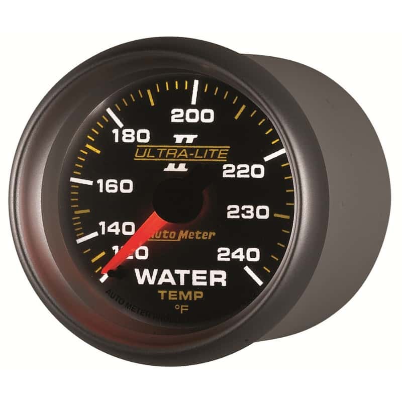 AutoMeter — Autometer Ultra-Lite II 52mm 120-240 Deg F Mechanical Water Temp Gauge
2-1/16" WATER TEMP, - view 8