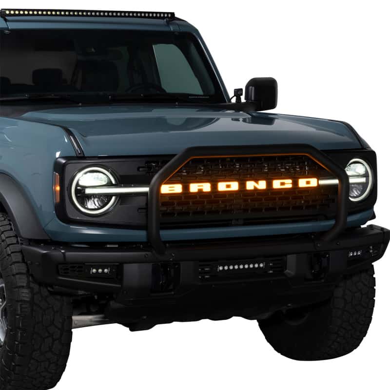 Putco — Putco 2021+ Ford Bronco Single Hoop Grille Guard
Bull Bar - view 3