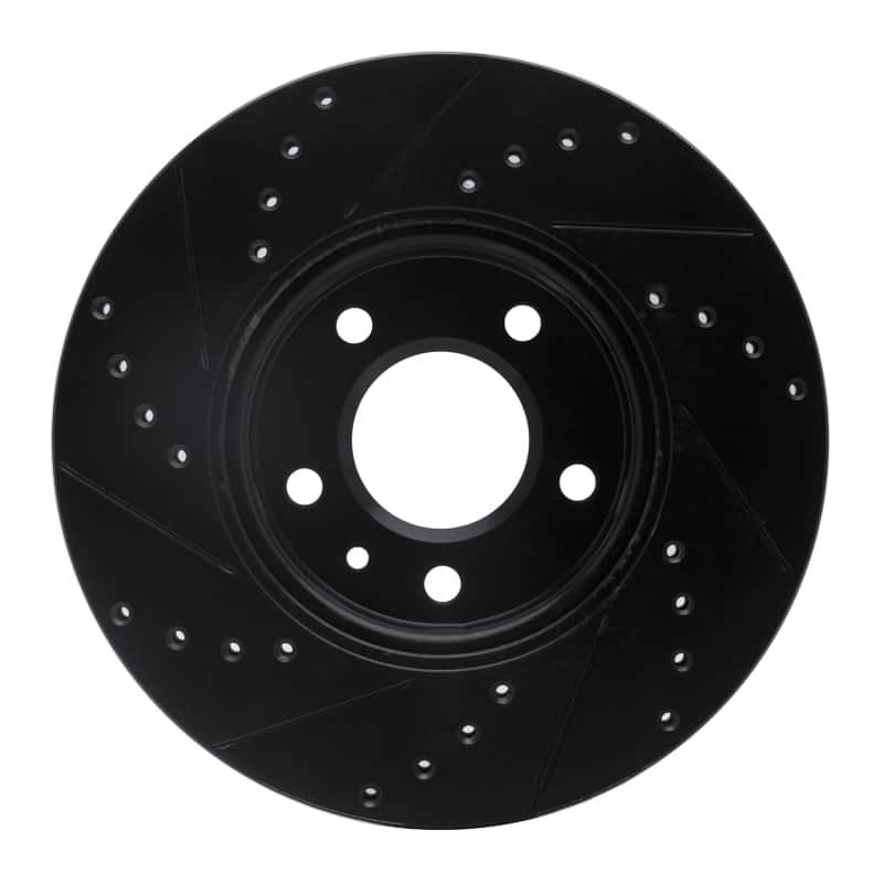 R1 Concepts — R1 2011-2025 Buick LaCrosse Front Right Drilled & Slotted Black Brake Rotor
R1 Brake Rotor Drill - view 5