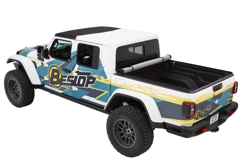 Bestop — Bestop Roll Soft Tonneau - 20-26 Jeep Gladiator For 5 Ft. Bed Ez (Black Diamond)
EZ-Roll Soft Tonneau - view 4