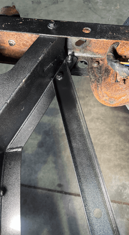 RustBuster — Rustbuster 1988-1998 Chevy C/K 1500/2500 Spare Tire Crossmember Support Piece - view 5