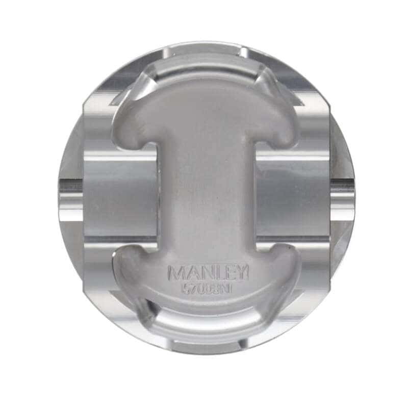 Manley Performance — Manley Ford 3.7L Cyclone 3.780in Bore +2.0cc Coated Dome Platinum Series Pistons
Piston Set - view 6