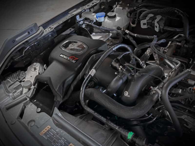 aFe — aFe POWER Momentum HD Cold Air Intake System w/ Pro 5R Media 2021+ Ford Bronco 2.3L (t)
Momentum GT Intake - view 8
