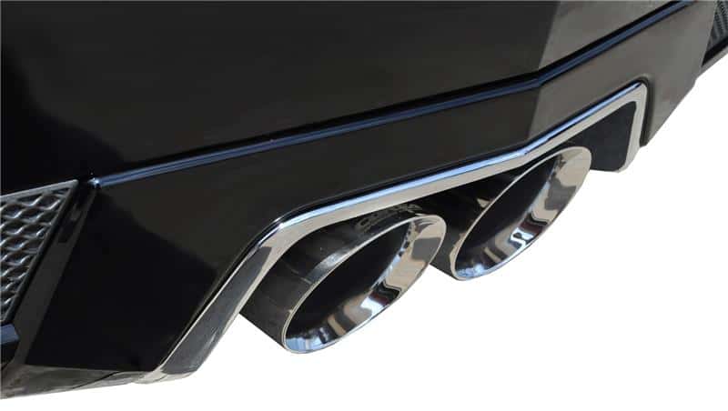 CORSA Performance — Corsa 2011-2015 Cadillac CTS Coupe V 6.2L V8 Polished Sport Axle-Back Exhaust
Exhaust - view 3