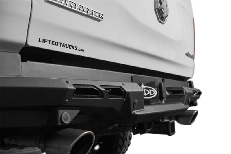 Addictive Desert Designs — Addictive Desert Designs 19-24 RAM 1500 Black Label Rear Bumper
Bumper- Rear - view 4