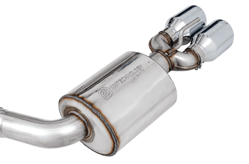 AWE Tuning — AWE Tuning 2015+ Dodge Challenger 6.4L/6.2L Non-Resonated Touring Edition Exhaust - Quad Silver Tips
Touring Exhaust - view 2