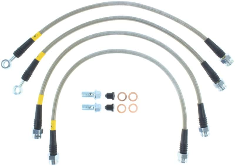Stoptech — StopTech 08-17 Chevrolet Silverado 1500 Stainless Steel Rear Brake Lines
SS Brake Lines - view 5