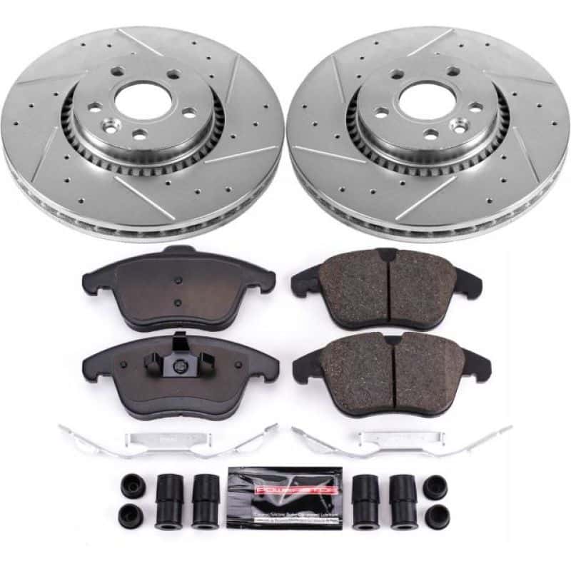 PowerStop — Power Stop 08-15 Land Rover LR2 Front Z23 Evolution Sport Brake Kit - view 1