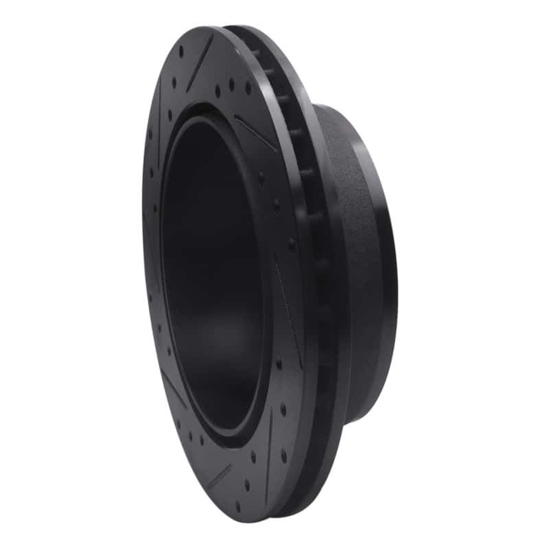 R1 Concepts — R1 99-25 Chevrolet Express 3500 Rear Right Drilled & Slotted Black Brake Rotor
R1 Brake Rotor Drill - view 4