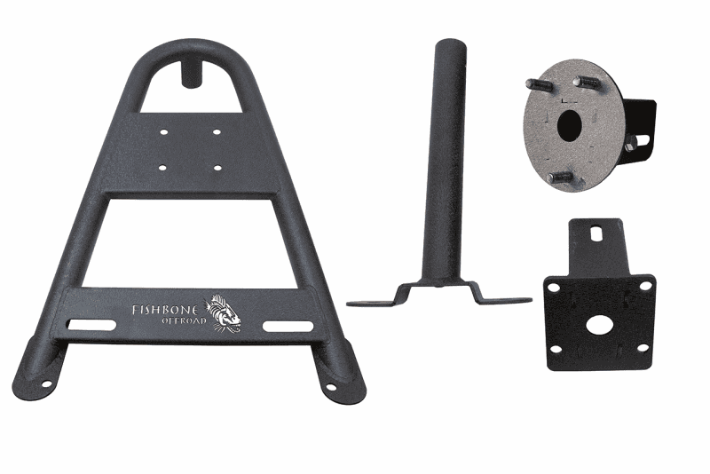 Fishbone Offroad — Fishbone Offroad 2020+ Jeep Gladiator JT In-Bed Tire Carrier - view 1