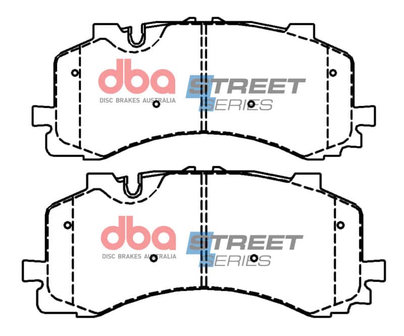 DBA — DBA 2018+ Audi S6 Street Series Front Brake Pads
Brake Pad - view 1