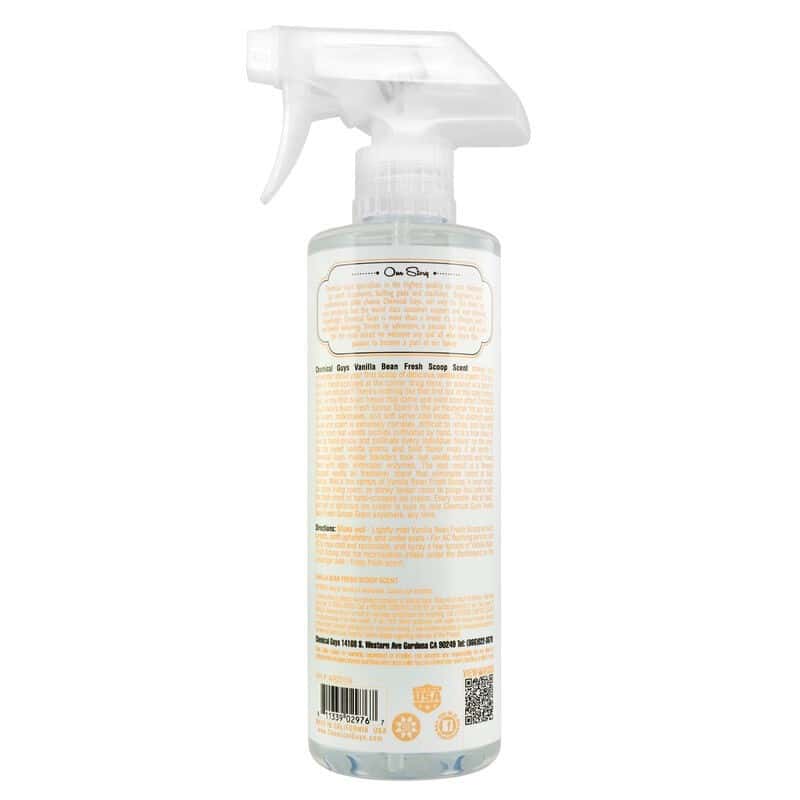 Chemical Guys — Chemical Guys Vanilla Bean Air Freshener & Odor Eliminator - 16oz - view 2