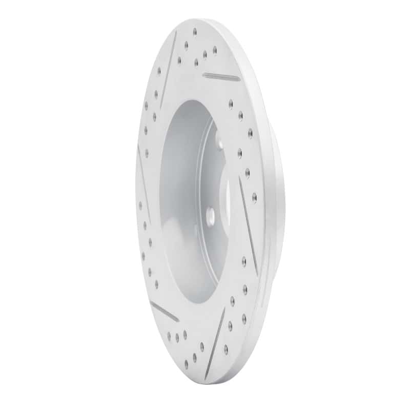 R1 Concepts — R1 11-16 Scion Tc Rear Right Drilled & Slotted Geo-Carbon Rotor - view 4