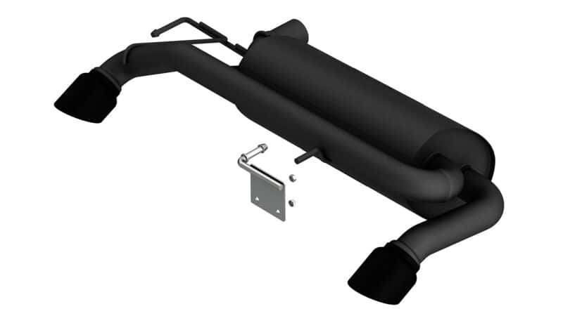 Borla — Borla 21-22 Ford Bronco 2.7L V6 4WD ATAK Axle Back Exhaust w/ Black Coated Tips
Axle-Back System - view 1