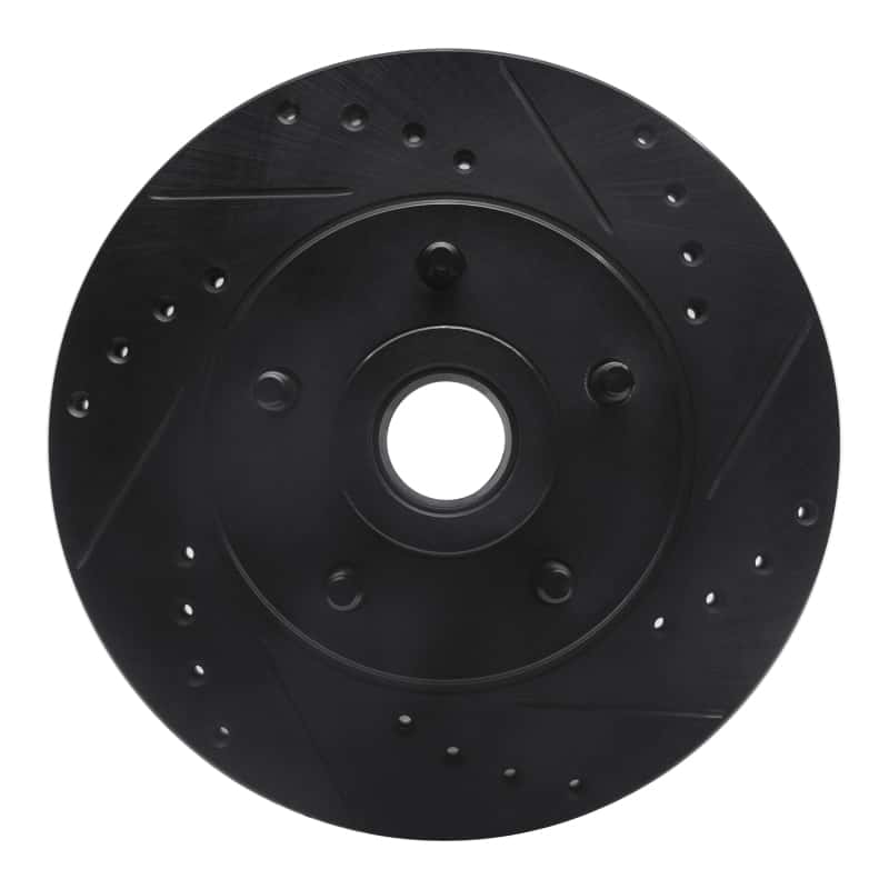 R1 Concepts — R1 79-91 Ford Country Squire Front Right Drilled & Slotted Black Brake Rotor
R1 Brake Rotor Drill - view 1