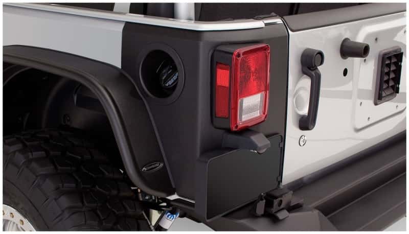 Bushwacker — Bushwacker 07-18 Jeep Wrangler Trail Armor Rear Corners - Black
Trail Armor - view 4