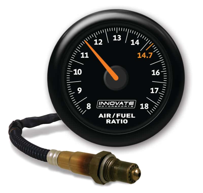 Innovate Motorsports — Innovate MTX-AL Analog Air/Fuel Ratio Gauge Kit - Black Dial
MTX-AL Analog AFR - view 2