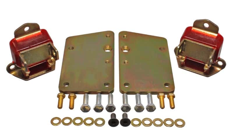Energy Suspension — Energy Suspension Ls Conversion Motor Mount Set - Red
Motor Mount Set - view 1